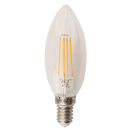 Bright Star Lighting BULB LED 130 E14 4W Warm White LED Filament Candle Bulb