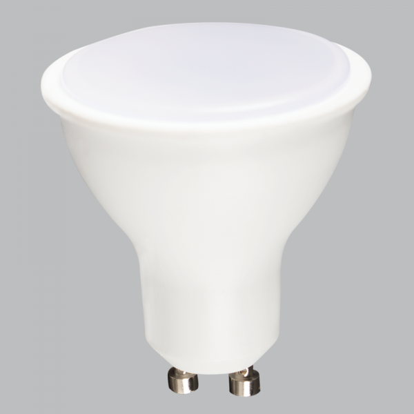 Bright Star Lighting BULB LED 199 GU10 7W Warm White PVC and Aluminium Bulb with Frosted Cover