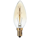Bright Star Lighting BULB 701 E14 40W C35 Carbon Filament Candle Bulb