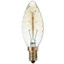 Bright Star Lighting BULB 704 E14 40W C35 Carbon Filament Twisted Candle Bulb