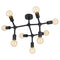 Eurolux C686 Bocadella1 9LT Ceiling Light 365mm Black