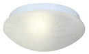 Eurolux C8A Ceiling Light Bathroom Round 230mm Alabaster Glass