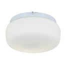 Eurolux C93O Ceiling Light Cheese Fitting Round 200mm Opal Glass