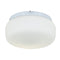 Eurolux C93O Ceiling Light Cheese Fitting Round 200mm Opal Glass