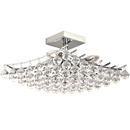 Bright Star Lighting CF052 CHROME Polished Chrome Fitting with Acrylic Crystals