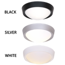 Bright Star Lighting CF099 BK Black Polycarbonate Base with Opal Polycarbonate Cover