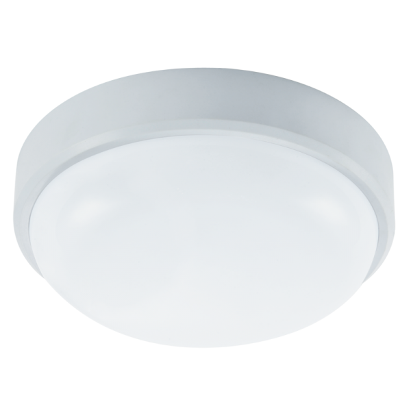 Bright Star Lighting CF124 WHITE Polycarbonate Ceiling Fitting with Bayonet Lock IP54