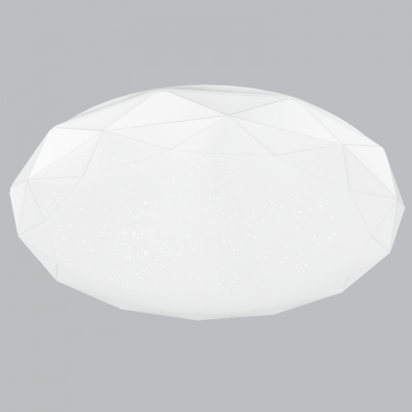 Bright Star Lighting CF255 COOL LED Polycarbonate Cheese Fitting with Hexagonal Shape Starlight Patterned PC Cover and Metal Base