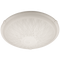 Bright Star Lighting CF293 SMALL Patterned White Glass Fitting with White Clips