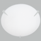 Bright Star Lighting CF3000S SATIN Small Frosted Glass with Metal Clips