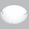 Bright Star Lighting CF3001L SATIN Large Frosted Glass with Metal Clips