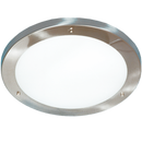 Bright Star Lighting CF3005 LG SATIN Large Satin Chrome Base with Frosted Glass
