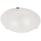 Bright Star Lighting CF325 L CHR Large Metal Base with Patterned Frosted Glass and Chrome Clips