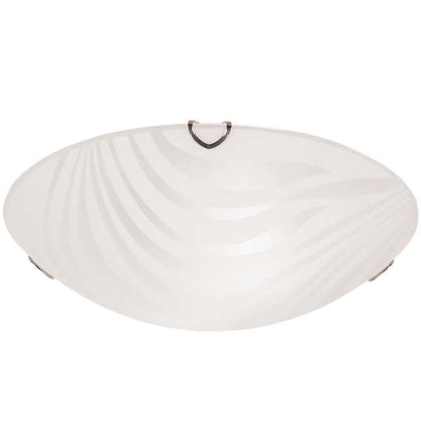 Bright Star CF3509 LARGE PATTERN FROSTED GLASS 2X60W ES 300MM