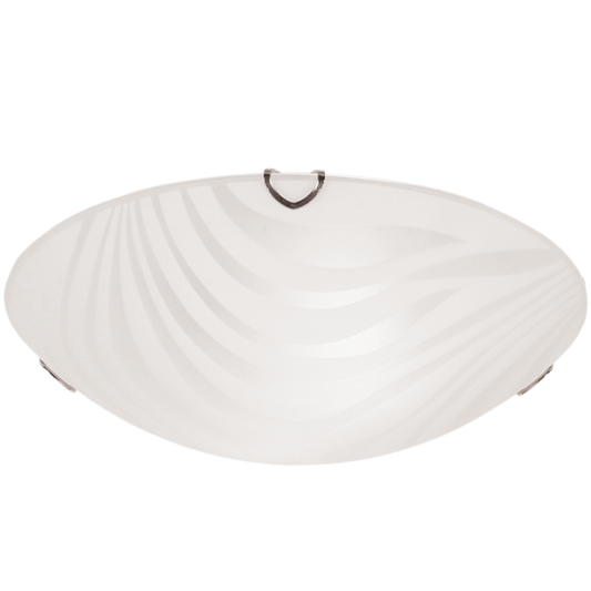 Bright Star CF3509 SMALL PATTERN FROSTED GLASS 1X60W ES 250MM