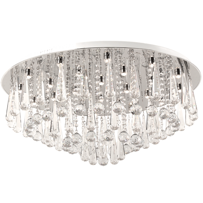 Bright Star Lighting CF371 LED Polished Chrome Ceiling Fitting