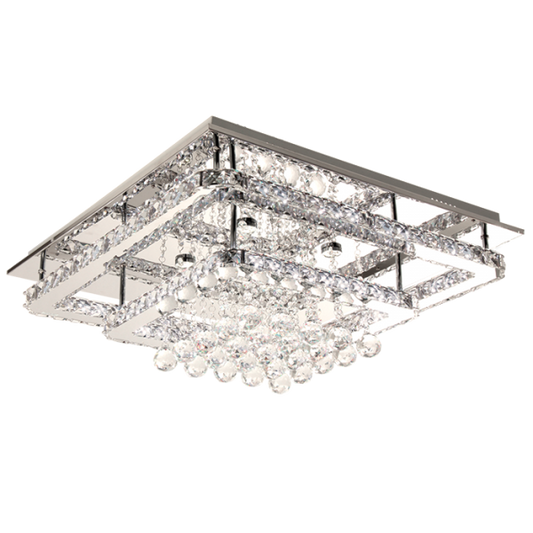 Bright Star CF573 LED POLISH CHR+CRYSTAL 54W OUTER 36W INNER 12W CENTRE