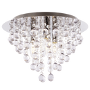 Bright Star Lighting CF642/3 CHROME Polished Chrome Fitting with Clear Acrylic Crystals