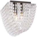 Bright Star Lighting CF643/3 CHROME Polished Chrome Fitting with Clear Acrylic Crystals