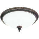 Bright Star Lighting CF7010/3 OLD/GD Resin Base Fitting with Alabaster Glass