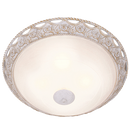 Bright Star Lighting CF816/4 FRENCH WH French White Resin Base Fitting with Alabaster Glass