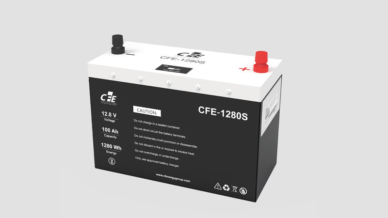 CFE Lithium-ion Battery 1280S - 100AH 12.8V