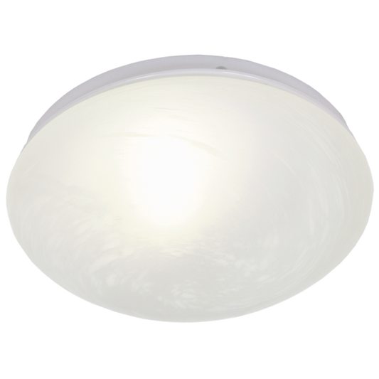 Bright Star CH004 LARGE 250mm ALABASTER BAYONET -glass look - perspex