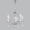 Bright Star Lighting CH104/5 CH Polished Chrome Chandelier with Crystals