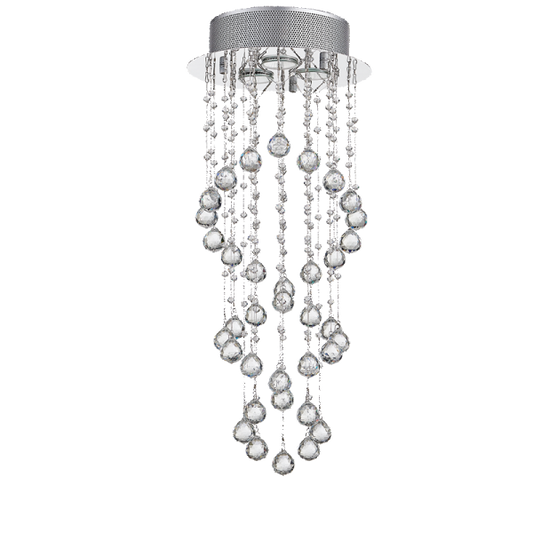 Bright Star CH255 CRYSTAL STAINLESS STEEL WITH CRYSTALS CHANDELIER 3X5W GU10