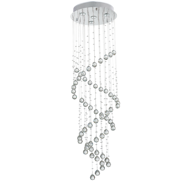 Bright Star CH257 CRYSTAL STAINLESS STEEL WITH CRYSTAL 4X5W GU10