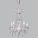 Bright Star Lighting CH267/5 CHROME Polished Chrome Chandelier with Crystals