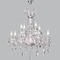 Bright Star Lighting CH267/8+4 CRYSTAL Polished Chrome Chandelier with Crystals