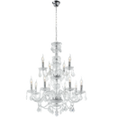 Bright Star Lighting CH3052/12 CRYSTAL Acrylic Crystal Chandelier