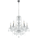 Bright Star Lighting CH3052/6 CRYSTAL Acrylic Crystal Chandelier