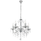 Bright Star Lighting CH388/5 CHROME Polished Chrome Chandelier with Crystals