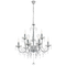 Bright Star Lighting CH388/9 CHROME Polished Chrome Chandelier with Crystals