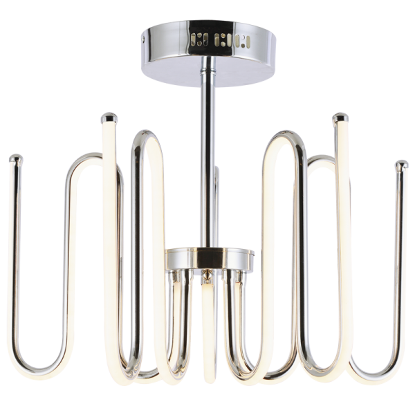 Bright Star Lighting CH392/5 CHROME Polished Aluminium and Polycarbonate LED Fitting