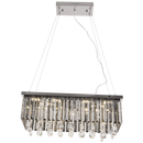 Bright Star Lighting CH469/10 LED Polished Chrome LED Chandelier with K9 Crystals