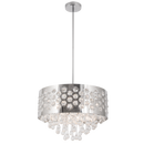 Bright Star Lighting CH473/4 CHROME Polished Chrome Chandelier with K9 Crystals