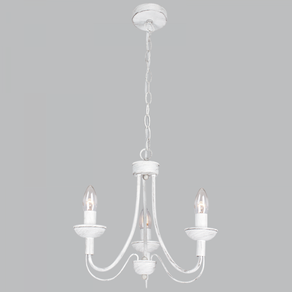 Bright Star Lighting CH524/3 FOSSIL Metal Chandelier