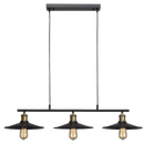 Bright Star Lighting CH531/3 BLACK Metal Chandelier