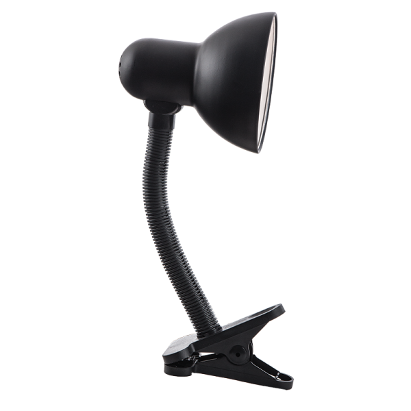 Bright Star CL005 BLACK CLIP ON LAMP 60 WATT