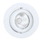 Eurolux D109W Downlight Aluminium Twist Tilt GU10 White