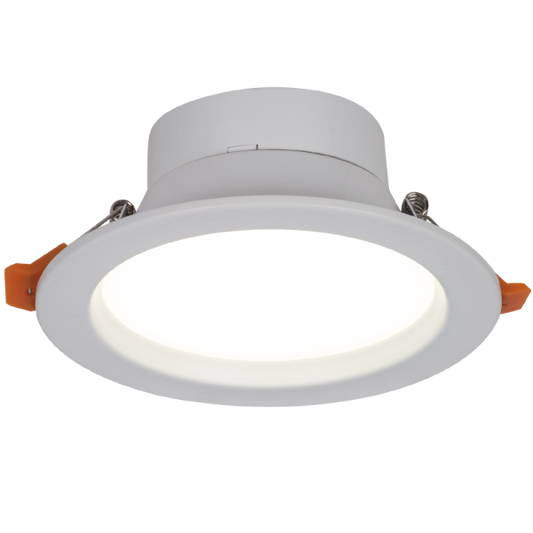 Bright Star DL056 WHITE 12W 120mm CUT OUT 4000K OPAL POLY COVER 960LM