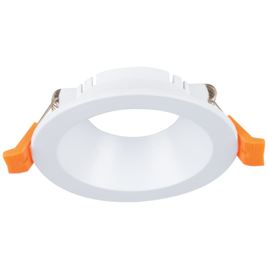 Bright Star DL063 WHITE ROUND CUT OUT 70mm STRAIGHT POLYCARBONATE