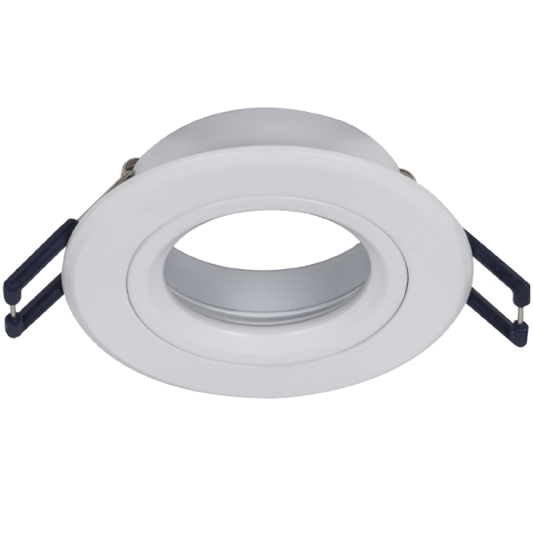 Bright Star DL090 MATT WHITE STRAIGHT BEVELLED EDGE 12V/50W 60MM CUT OUT
