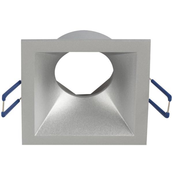 Bright Star DL108 WHITE ALUMINIUM W/O LAMPHOLDER STRAIGHT 70MM CUT OUT