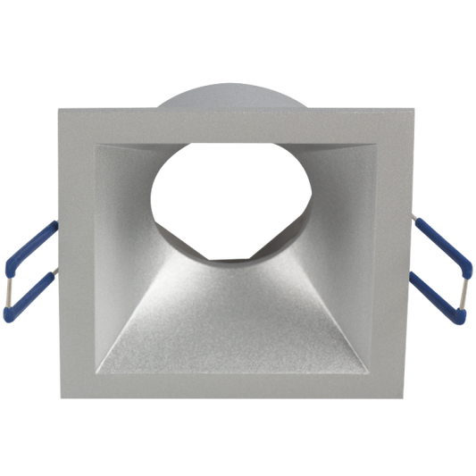 Bright Star DL108 WHITE ALUMINIUM W/O LAMPHOLDER STRAIGHT 70MM CUT OUT