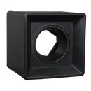 Bright Star Lighting DL120 BLACK Surface Mount Polycarbonate with Antiglare Ring