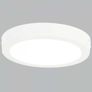 Bright Star Lighting DL510 WH White Die Cast Aluminium Ceiling Fitting with Polycarbonate Cover